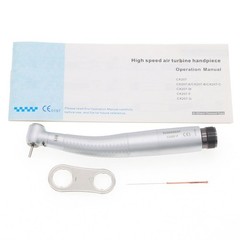 US COXO CX207-F Dental LED High Speed Handpiece Self-power Air Turbine 2/4 Holes