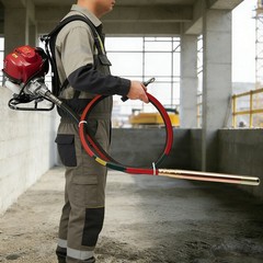 38.7CC Concrete Vibrating Machine 4 Stroke Air-Cooled Gasoline Vibrator Gx35 NEW