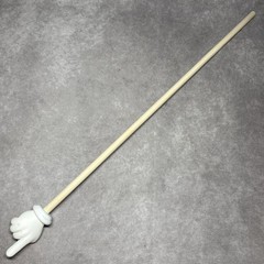 Custom 3D Printed Cartoon Hand Pointer Stick for Influencers Content Creators
