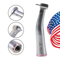 Dental 1:5 Increasing LED Contra Angle Handpiece Quattro Water Spray E-type
