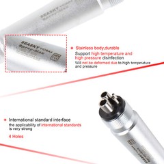 1PC Dental High Speed Handpiece Standard Wrench Key Type Air Turbine 4 Holes USA