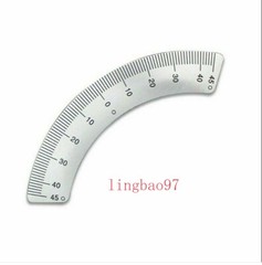 2pc Milling Machine Parts 45° Degree Angle Plate Micrometer Scale For Bridgeport