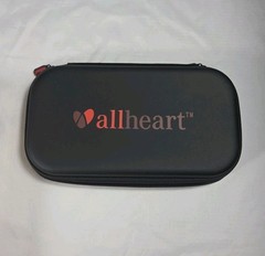Allheart Hard Double Zipper Travel Stethoscope Case w/Removeable Insert