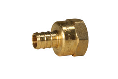(100) 1/2″ PEX X 1/2″ FEMALE NPT THREADED ADAPTER BRASS CRIMP FITTING LEAD FREE