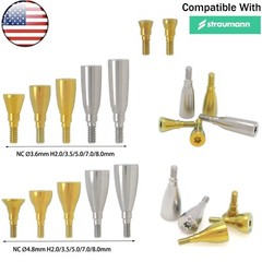 US Dental Healing Abutment Healing Closure Caps NC/RC Straumann ITI Bone Level