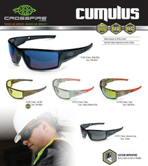 41626 Blue Mirror Safety Glasses Work Sport Eyewear Sunglasses UV ANSI Z87+