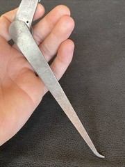 RARE Antique Starrett 6″ Outside Locking Joint Calipers EARLY 1885 DESIGN PATENT