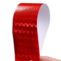 Conspicuity Tape DOT-C2 Approved Reflective Trailer Red White 2”x150’ -1 Roll