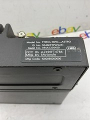 Motorola ASTRO UHF 482-512 MHz Two Way Radio D04SKF9PW5AN-UCM (T99DX+120W)+ Head