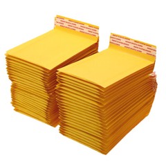 25/50/100/200/500 Kraft Bubble Mailers Padded Envelope Shipping Bags All Size US