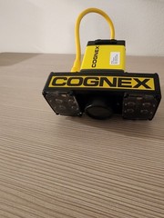 Cognex Industrial Wired Barcode Scanner / Vision Sensor with Yellow Cable