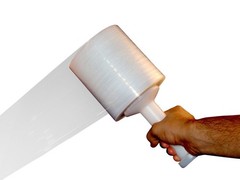 5″ in. x 1000FT 80 Gauge 12 Rolls Stretch Shrink Film Hand Wrap + Handle