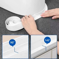 1/2/3.2M PVC Self-adhesive Sealing Tape Waterproof Oil-Proof Kitchen Sink Edge