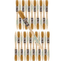 24 Pack – 1/2″ Chip Brushes for Paints, Stains, Varnishes, Glues & Gesso