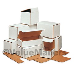 200 – 4x2x2 White Corrugated Shipping Packing Box Boxes Mailers