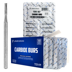 100 FG 557 Surgical Carbide Dental Burs High Speed Handpiece Friction Grip