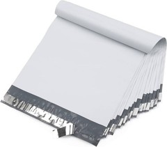 6″ x 9″ Poly Mailers White Envelopes Self Sealing Plastic Mailing Bags Size 6×9