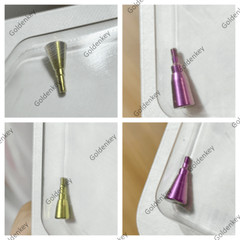 5Pcs Healing Abutment Cap RC NC Titanium Fit Straumann ITI Regular Narrow Cross