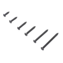Round Head Truss Head Flat Head Screws Assortment – 485 Pcs #6 #8 #10