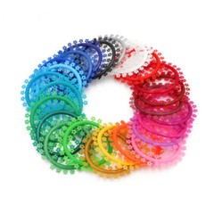 Dental Orthodontic Cartoon Ligature Ties Bands Braces O-Ring Mickey Cat Flower