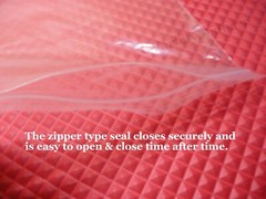 5 VERY LARGE 24”x 24” Clear Reclosable 4 MIL HEAVY DUTY Storage Bags