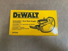 Dewalt DPG82 Concealer Anti-Fog Dual Mold Safety Goggle New