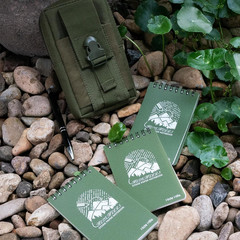3″ X 5″ Waterproof Notebook Cover Pocket with Pen, Write in the Rain Notebook –