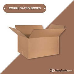 20 x 14 x 18″ Corrugated Boxes ECT-32 Brown Shipping/Moving Boxes 20/Bundle