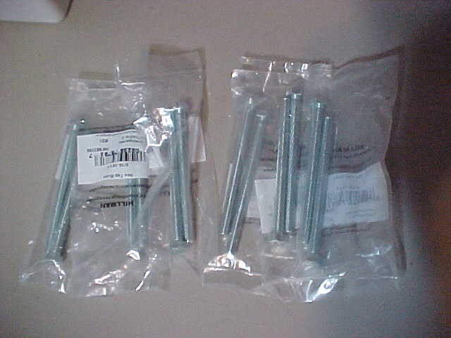 Qty 12 5/16-18 x 4″ Hex Tap Bolts Cap Screw Full Thread With free shipping