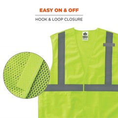 unisex adult Reflective Safety Vest, Breakaway Shoulders and Sides, High Visi…