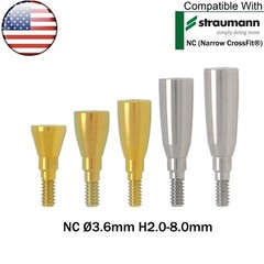 US Dental Healing Abutment Healing Closure Caps NC/RC Straumann ITI Bone Level