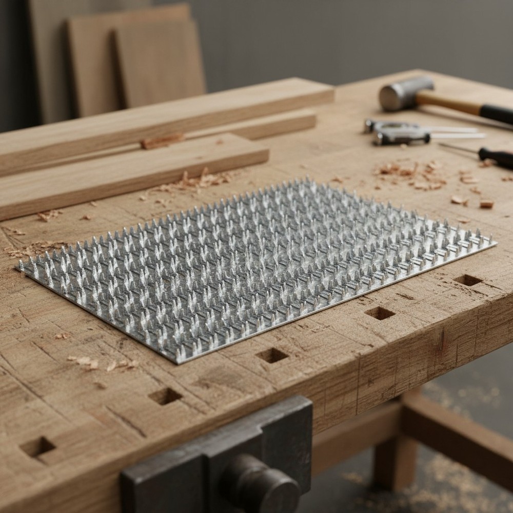 Alloy Steel Truss Brackets 8×10 – 10 Durable Plates for Wood Structure Stability