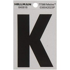5-Pack – Hillman 7.8-in House Letter K