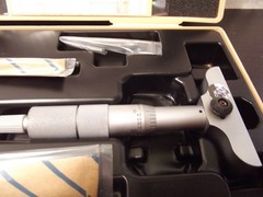 Mitutoyo 129-127 DMC 2.5-4” Depth Micrometer 7 Piece Set with Case, Japan