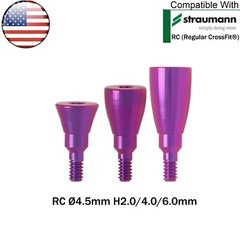 US Dental Healing Abutment Healing Closure Caps NC/RC Straumann ITI Bone Level