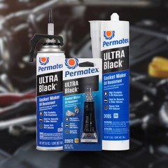 Permatex 82180 Ultra Black Maximum Oil Resistance RTV Silicone Gasket Maker, Sen