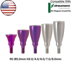US Dental Healing Abutment Healing Closure Caps NC/RC Straumann ITI Bone Level