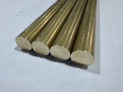 [4 PACK] 1/2″ Solid Brass Round Rod x 4″ Long, C360 Brass, 0.50″ Diameter Brass