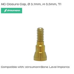 Closure Cover Screw RC/NC Fits Straumann ITI Bone Level/BLT Healing Abutment Cap