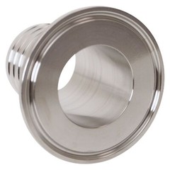 Rubber Hose Barb Adapter | Tri Clamp 2 inch x 1.5 in. – Stainless Steel SS304