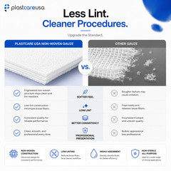 20000 BULK 2×2 Non Woven Sponges 4-Ply, Non-Sterile Cotton Dental Gauze Bandage
