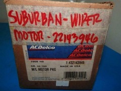 AC Delco 22143946 W/L Motor PKG 30Days Warranty Expedited Shipping
