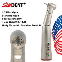 1X Premium Plus Dental Hygiene Prophy Handpiece Air Motor 4 Holes 4:1 Nose Cone
