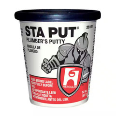 Sta-Put Plumber’s Putty 14 oz. – Durable Leak-Proof Sealant for Plumbing Repair