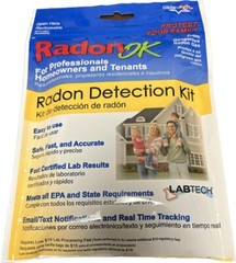1 PIECE OF LABTECH RADON DETECTION KIT NEW IN PACKAGE