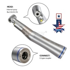 SANDENT Dental 1:1 LED Fiber Optic Handpiece Low Speed Contra Angle E-generator