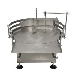 31.5in Dia. Desktop Automatic Bottle Accumulator Round Bottle Organizer 110V
