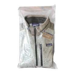 Poly Bags Resealable Suffocation Warning Clear Merchandise 1.5 mil Shirt Apparel