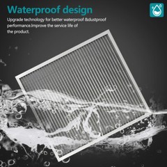 16x18x1 Electrostatic Air Filter MERV 9 Lifetime Use for Cleaner Air Home Office