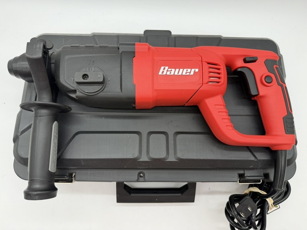 Bauer Tools 1642E-B Corded-Electric 1″ SDS Variable Speed Hammer Dri (MAC001139)
